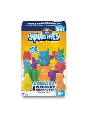 Elmer's Squishies DIY Toy Activity Kit with Mystery Character